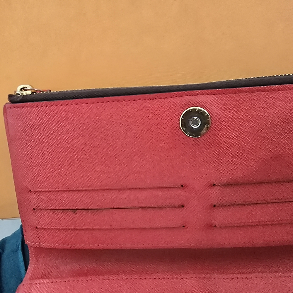 Louis Vuitton Monogram Adele Wallet Coquelicot - image 4